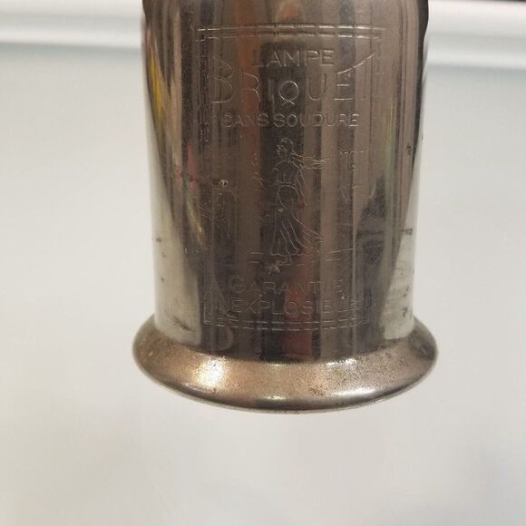 Vintage French Marianne Sower Lampe Briquet Sans Soudure Estate As Is - Picture 2 of 11